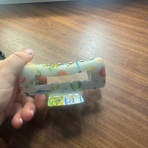 Floral Hair claw Clip